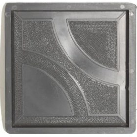 Resim Plastik Parke Taşı Kalıbı Tretuar Dalga 2,5 Cm(10Ad) 