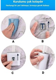 Resim Bükülebilir Silikon Tuvalet Wc Fırçası – Siyah 