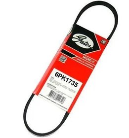 Resim Bmw E46 318i M43 V Kayışı Gates Marka 6PK1735 - 9638464180 