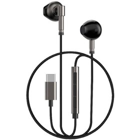 Resim WIWU Type-C Kulakiçi Kablolu Kulaklık Wiwu EB316 Hi-Fi Ses Siyah 