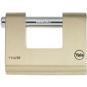 Resim Yale Oval Kayar Pimli Pirinç Asma 90 Mm 