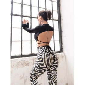 Resim Bugasy Zebra Desenli Toparlayıcı Tayt 