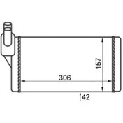 Resim Kalorıfer Radyatoru-klımasız Vw Transporter T4 91-04 701819031a 