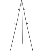 Resim Suntek Teleskopik Sergileme Şövalesi Katlanır Tripod Siyah 