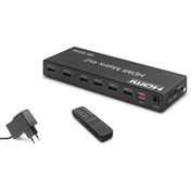Resim Genel Markalar Hdx1334 Hdmi Switch & Splitter 4-İn 2-Out Matrix Siyah 4K Hdmi Girişi: 4 Hdmi Çıkışı: 2 