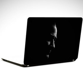 Resim Atatürk Portresi Siyah Laptop Sticker 15.6 inch (38X27CM) 