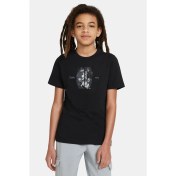 Resim Qivi Death Note Baskılı Unisex Çocuk Siyah T-Shirt 