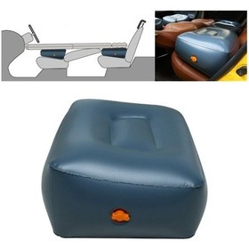 Resim Sones Z2 Pvc Trapez Şişme Tabure Evrensel Araba Seyahat Şişme Tabure 