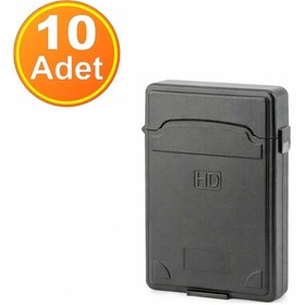 Resim 10 Adet - 2.5 İnç Hdd Ssd Harddisk Taşıma Ve Koruma Kutusu Sert Plastik 