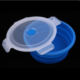 Resim Dolıty Katlanabilir Silikon Kamp Kasesi, Gıda Sınıfı Ve Bpa 900ml-mavi Mavi 