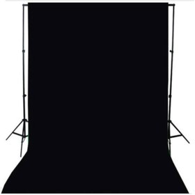 Resim ADA GREENBOX Black Screen-siyah Fon Perde (3x6m) +fon Standı 