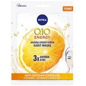 Resim Nivea Q10 Energy Kağıt Maske 1 Adet 