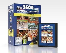 Resim 4'ü 1 arada oyun kartuşu ve kürek paketi (Atari 2600+ kartuş) 