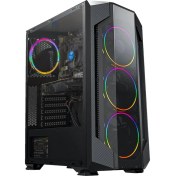 Resim Dragos DRX1050 Intel Core i5 10400F 16GB 512GB M2 Nvme SSD 8gb RX6600 Ekran Kartı Freedos Masaüstü Oyun Bilgisayarı 