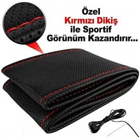 Resim Ford Connect Dikme Deri Direksiyon Kılıfı Kokusuz 1.kalite 