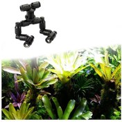 Resim Sürüngenler Teraryum Çift Nozul Sisleyici Sis Yağmurlama 360 Ayarlanabilir Akvaryum Podazz 