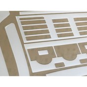 Resim Marscockpitdesign Volkswagen Passat Gösterge Paneli 2005-2010 3 Parça Konsol-Torpido Kaplama 