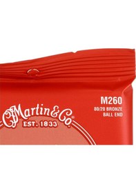 Resim Martin M260 Klasik Gitar Teli Normal Tansiyon 