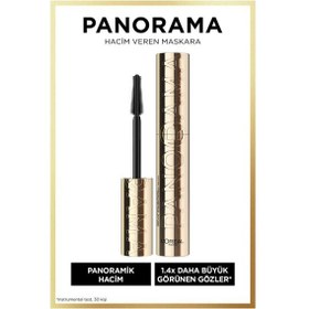 Resim L'Oréal Paris Panorama Maskara + Glotion 902 + Matte Resistance Likit Mat Ruj 115 + Çanta 