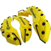 Resim Peugeot 205 Uyumlu Sarı Kaliper Kapağı 4'lü Yağ Hortumlu 