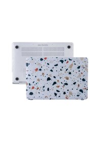 Resim Apple Uyumlu MacBook Air Kılıf HardCase A1369 A1466 ile Terrazzo Desen 