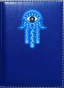 Resim Promosyon Denizi Fatima Eli 2 Görselli Lacivert Ruhsat Kabı 