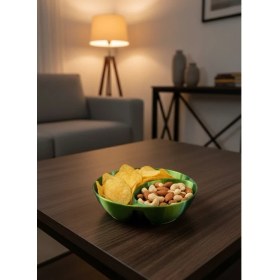 Resim Zero Land Storozal Yeşil Çerezlik Kase Seti 4 Adet 3X12 cm 