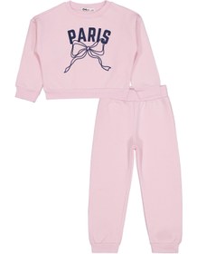 Resim Civil Girls Paris Baskılı 2-5 Yaş Eşofman Takımı - Pudra - Pudra / 2-3 Yaş 