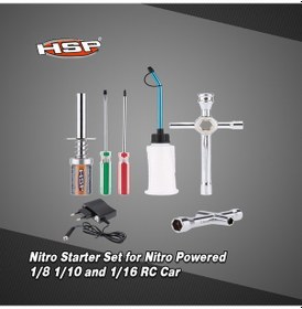 Resim Kosona Hsp 80141 Nitro Başlatma Seti - Rc Araçlar İçin Şarj Cihazı Ve Tamir Aletleri Dahil Diğer 