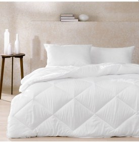 Resim Taç Comfort Mikrofiber Çift Kişilik Yorgan Beyaz 000000001500221581 Beyaz 