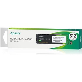 Resim Apacer AP512GAS2280P4X-1 512 GB M.2 PCIe NVMe Gen3 SSD 