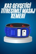 Resim Skygo Titreşimli Kas Gevşetici Masaj Kemeri Aleti Bel Bölge Sırt Masaj Aleti 