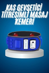 Resim Skygo Titreşimli Kas Gevşetici Masaj Kemeri Aleti Bel Bölge Sırt Masaj Aleti 