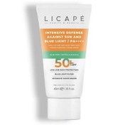 Resim Licape Yağlı Ciltler için Aloe Vera Özlü Güneş Kremi SPF50 40ml 