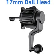 Resim İbudimıbudim Evrensel Araç Telefon Tutucu 17mm Top Kafa Havalandırma Braketiblack Black 