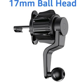 Resim İbudimıbudim Evrensel Araç Telefon Tutucu 17mm Top Kafa Havalandırma Braketiblack Black 