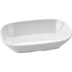 Resim Square Melamin Kayık Tabağı 6 Parça 14 Cm 