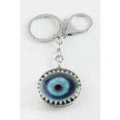 Resim Nazar Cam Anahtarlık 