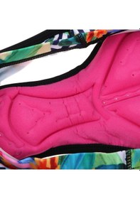 Resim Suntek Kadın Bisiklet Iç Çamaşırı 3d Xxl-yağmur-ormanı Kırmızı 