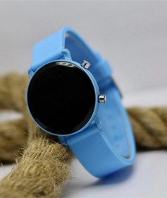 Resim Mavi Renk Kordon Takvim Özellikli Genç Çocuk Erkek Kol Saati Mls-422-1 