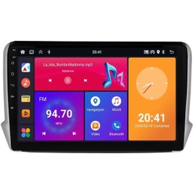 Resim Carvocal Peugeot 208 Android Multimedya Sistemi (2013-2021) CRV4420XP 