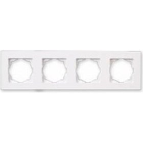 Resim Günsan Eqona Dörtlü Çerçeve, Beyaz 