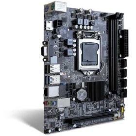 Resim TURBOX WorkProf R H110 Sata Ddr4 2133MHz Usb 2.0 Vga Hdmi Ses Lan 1151P 6.7 Gen Anakart 