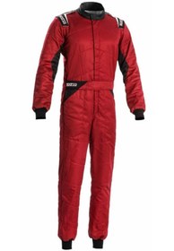 Resim Sparco Sprınt Yarış Tulumu Fıa Onaylı Kırmızı Siyah 58 Beden 