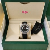 Resim 2xudc Şekil_-5'te Gösterildiği Gibi En Kaliteli Özel Logo Ahşap Saat Kutusu Ahşap Hediye Paketleme Rolex Için Yeşil Kutu (Yurt Dışından) 