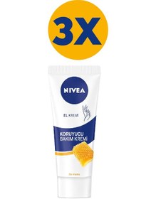Resim Nivea Bal Mumu Koruyucu El Bakım Kremi 3 x 75 ML 