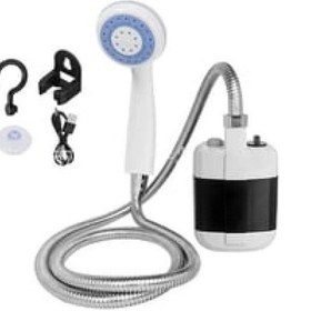 Resim Taşınabilir Duş Seti Pompalı Ve Şarjlı Beyaz 