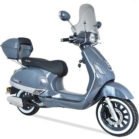 Resim Arora Safari 125 Cbs Gri Blok Scooter Motosiklet Gri 