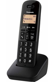 Resim Panasonic Kx-tgb610 Dect Siyah Telsiz Telefon 