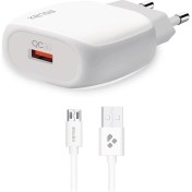 Resim Kensa PW-200 Micro Qc 3.0A 20W Hızlı Şarj Aleti 